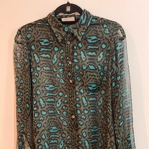 Chiffon shirt by Equipment